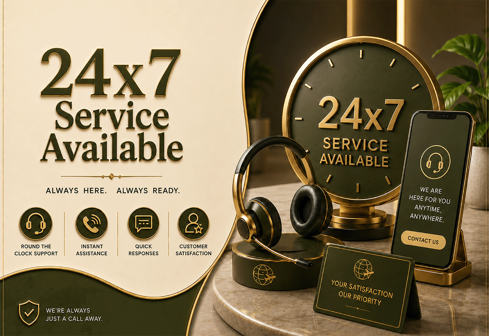 24x7 Service Available